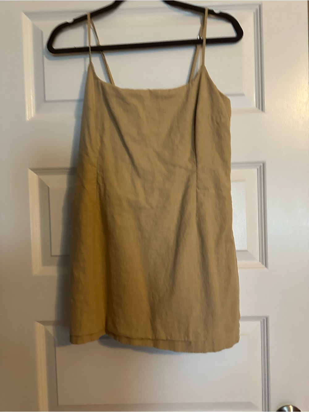Abercrombie & Fitch Tan Linen Cami